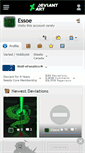 Mobile Screenshot of essoe.deviantart.com