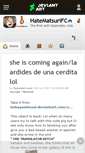 Mobile Screenshot of hatematsurifc.deviantart.com
