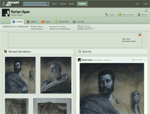 Tablet Screenshot of florian-lipan.deviantart.com