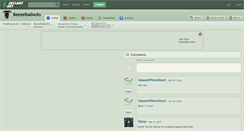 Desktop Screenshot of beezelballocks.deviantart.com