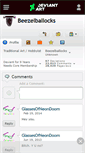 Mobile Screenshot of beezelballocks.deviantart.com
