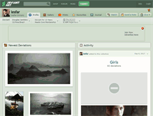 Tablet Screenshot of lesfar.deviantart.com