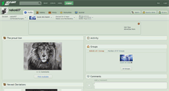 Desktop Screenshot of neko607.deviantart.com