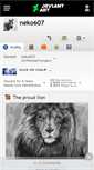 Mobile Screenshot of neko607.deviantart.com