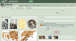Desktop Screenshot of coffees-time.deviantart.com