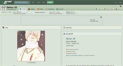 Desktop Screenshot of demyx--xii.deviantart.com