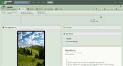 Desktop Screenshot of jardin.deviantart.com