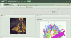 Desktop Screenshot of jelliedfox.deviantart.com