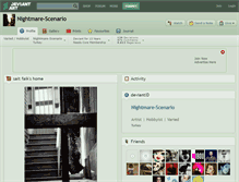 Tablet Screenshot of nightmare-scenario.deviantart.com