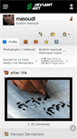 Mobile Screenshot of masoudi.deviantart.com