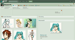 Desktop Screenshot of banryuu-san.deviantart.com