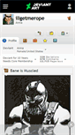 Mobile Screenshot of illgetmerope.deviantart.com