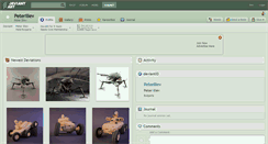 Desktop Screenshot of peteriliev.deviantart.com