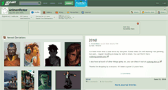 Desktop Screenshot of animenifestor.deviantart.com