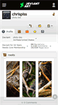 Mobile Screenshot of chrispiss.deviantart.com