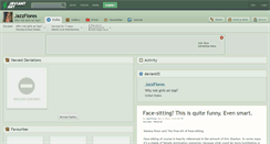 Desktop Screenshot of jazzflores.deviantart.com