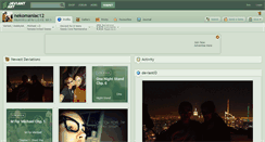 Desktop Screenshot of nekomaniac12.deviantart.com