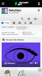 Mobile Screenshot of daisydays.deviantart.com