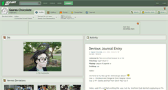 Desktop Screenshot of gaaras-chocolate.deviantart.com