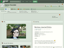 Tablet Screenshot of gaaras-chocolate.deviantart.com