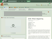Tablet Screenshot of bestthe.deviantart.com