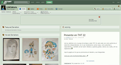 Desktop Screenshot of linksakura.deviantart.com