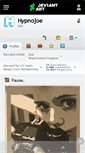 Mobile Screenshot of hypnojoe.deviantart.com