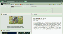 Desktop Screenshot of lazuli-dragon.deviantart.com