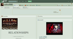 Desktop Screenshot of lucifer-ofpride.deviantart.com