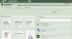 Desktop Screenshot of jazzy-c-oaks.deviantart.com