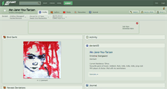 Desktop Screenshot of me-jane-you-tarzan.deviantart.com