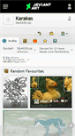 Mobile Screenshot of karakas.deviantart.com
