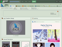 Tablet Screenshot of jekko.deviantart.com