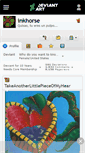 Mobile Screenshot of inkhorse.deviantart.com