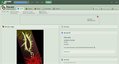 Desktop Screenshot of fire-ant.deviantart.com
