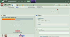 Desktop Screenshot of migane-chan.deviantart.com