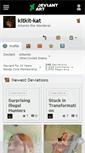 Mobile Screenshot of kitkit-kat.deviantart.com