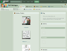 Tablet Screenshot of pnf-pairings.deviantart.com