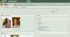 Desktop Screenshot of lecroy.deviantart.com