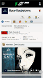 Mobile Screenshot of libra-illustrations.deviantart.com