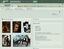 Tablet Screenshot of darko30.deviantart.com