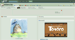 Desktop Screenshot of mntotoro-club.deviantart.com