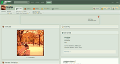 Desktop Screenshot of neglige.deviantart.com
