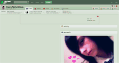 Desktop Screenshot of cutelynomelicious.deviantart.com