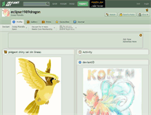 Tablet Screenshot of eclipse1989dragon.deviantart.com