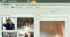 Desktop Screenshot of hihimakino.deviantart.com