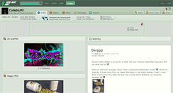 Desktop Screenshot of codeblu90.deviantart.com