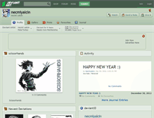 Tablet Screenshot of necmiyalcin.deviantart.com