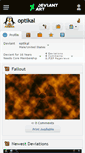 Mobile Screenshot of optikal.deviantart.com