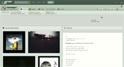 Desktop Screenshot of hamdaany.deviantart.com